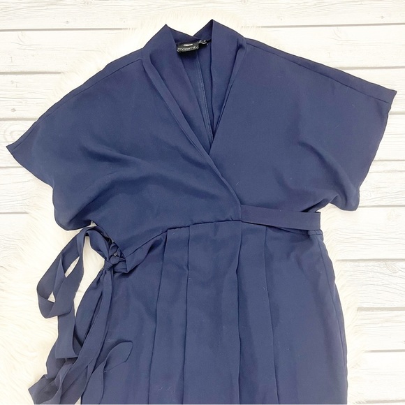 ASOS Maternity Navy MIDI Dress - Picture 3 of 4